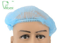 لباس محافظ دندانپزشکی غیربافته ، کلاهک قابل استفاده یکبار مصرف الاستیک برای کارگران بهداشت